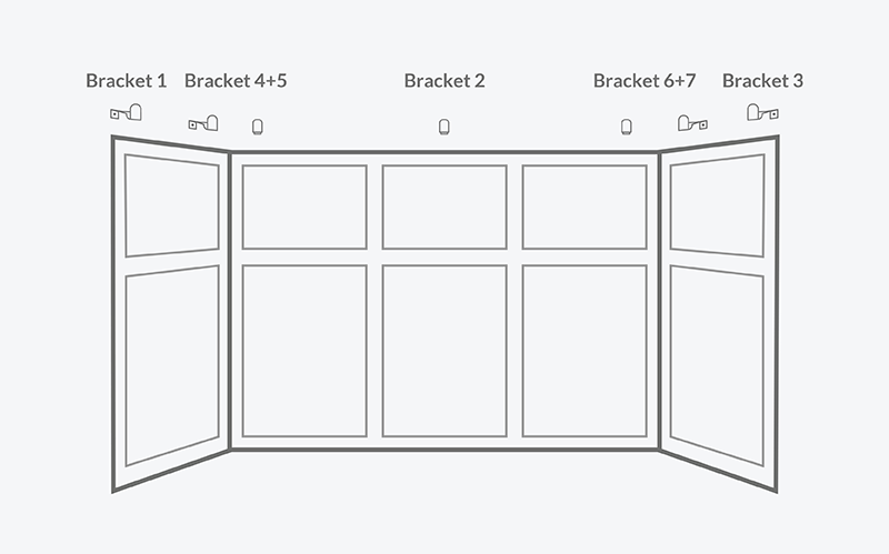 Image of fixing remaining brackets