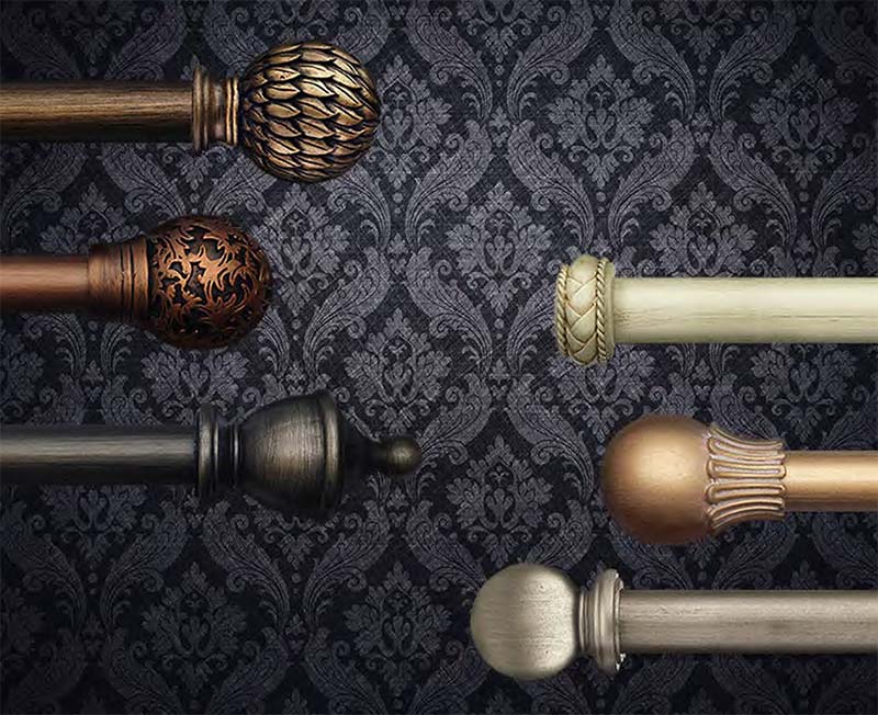 Integra Masterpiece Wooden Curtain Poles