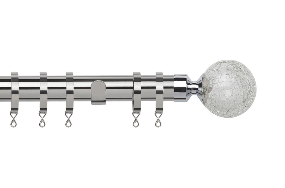 250cm Curtain Poles In Metal Curtain Pole Store