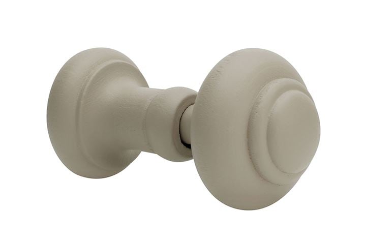 Rolls Honister Wooden Curtain Holdback Caffe Latte