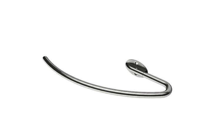 Swish Elements Curtain Holdback Stainless Steel