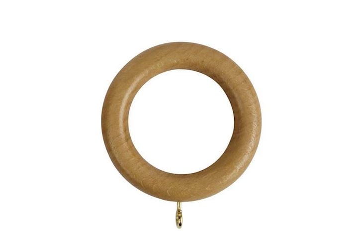 Rolls 35mm Woodline Wooden Rings Light Oak