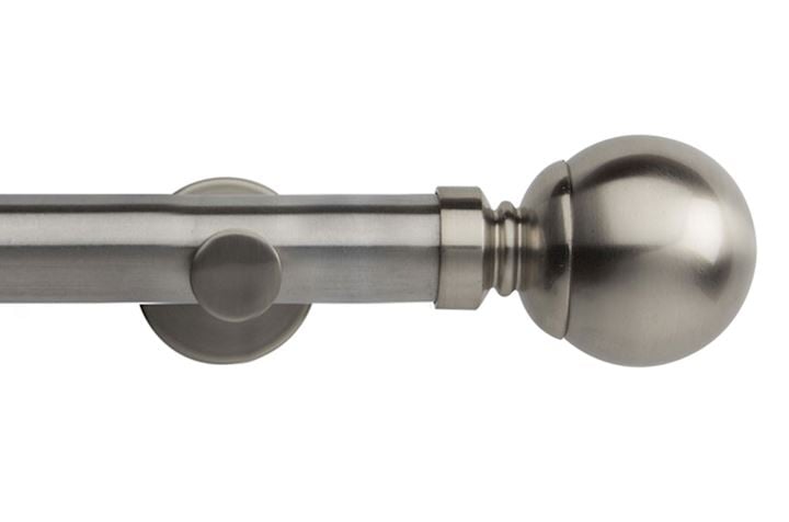 Rolls 35mm Neo Ball Metal Eyelet Pole Stainlees Steel