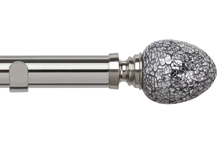 Speedy 35mm Alexia Mirror Eyelet Pole Chrome