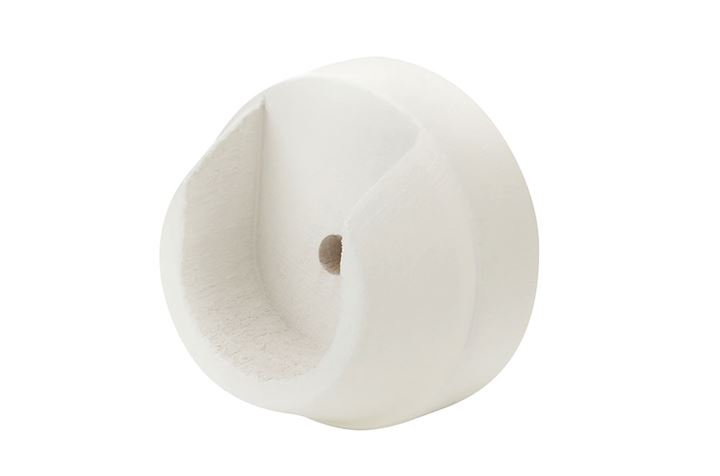 Rolls Honister 50mm Linen White Wooden Recess Brackets