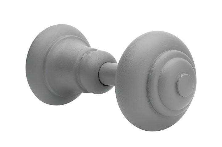 Rolls Honister Large Wooden Curtain Holdback Pale Slate