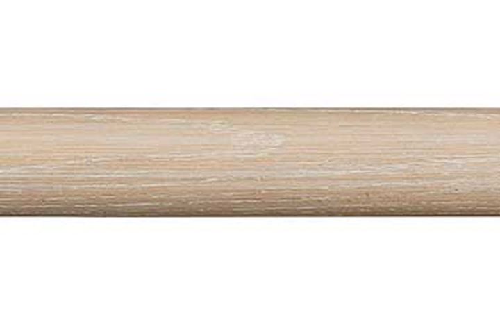 Hallis Eden 35mm Oatmeal Wooden Pole Only