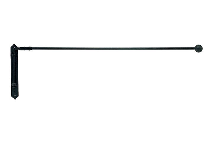 Artisan 12mm Cannon Black Wrought Iron Portiere Rod