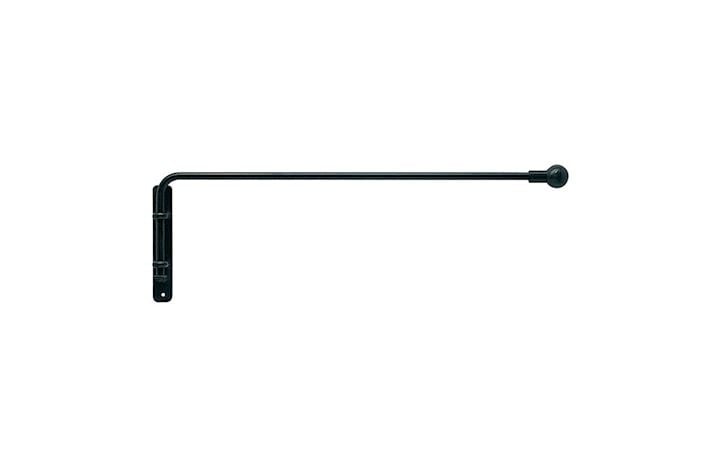 Artisan 12mm Mini Cannon Black Wrought Iron Portiere Rod