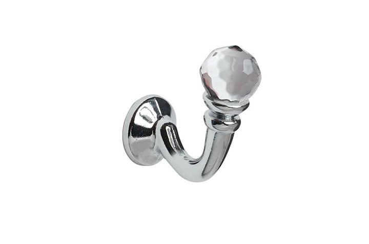 Speedy Crystal Palma Tie Back Hooks Chrome