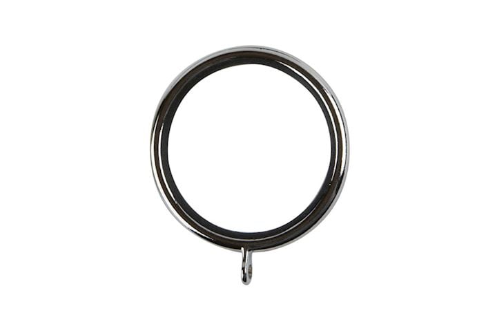 Rolls Galleria 35mm Chrome Lined Curtain Pole Rings