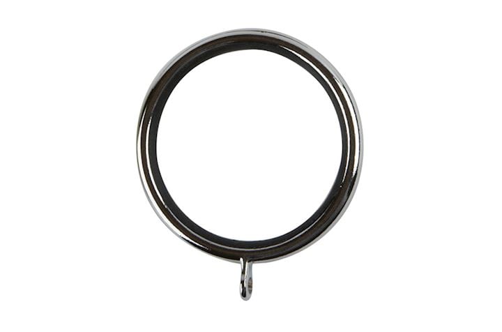 Rolls Galleria 50mm Chrome Lined Curtain Pole Rings