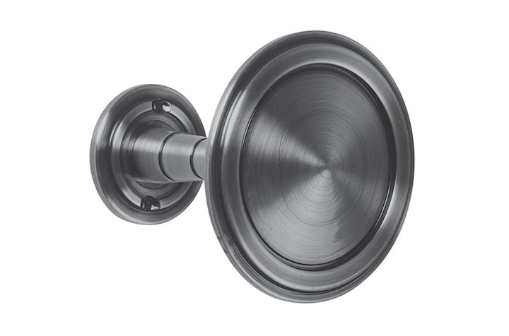 Rolls Galleria Brushed Silver Curtain Holdback