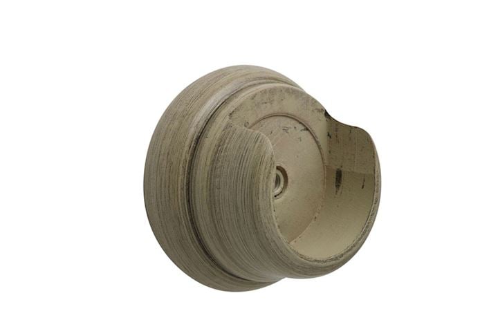Hallis 35mm Origins Millstone Grey Wooden Recess Bracket