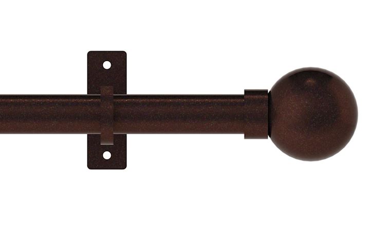 Hallis Arc 25mm Bronze Ball Eyelet Pole