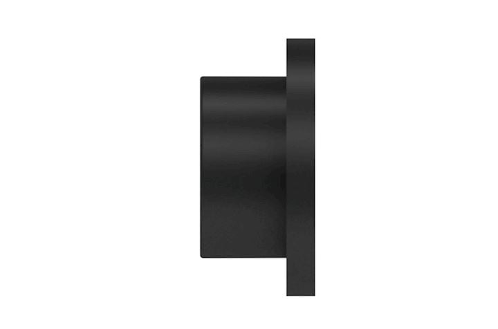 Hallis Arc 25mm Black Disc Finial