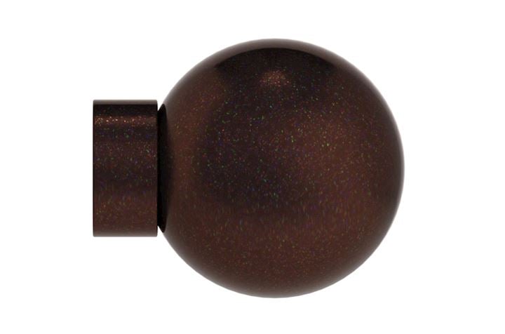 Hallis Arc 25mm Bronze Ball Finial