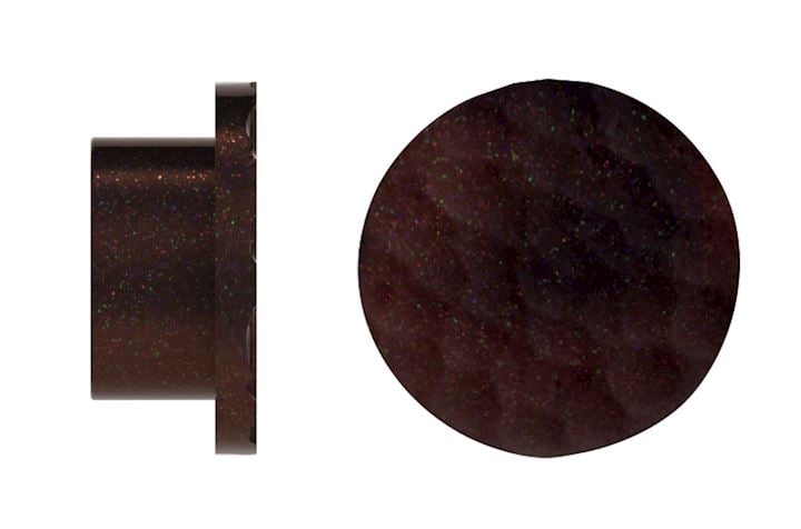 Hallis Arc 25mm Bronze Hammered Finial