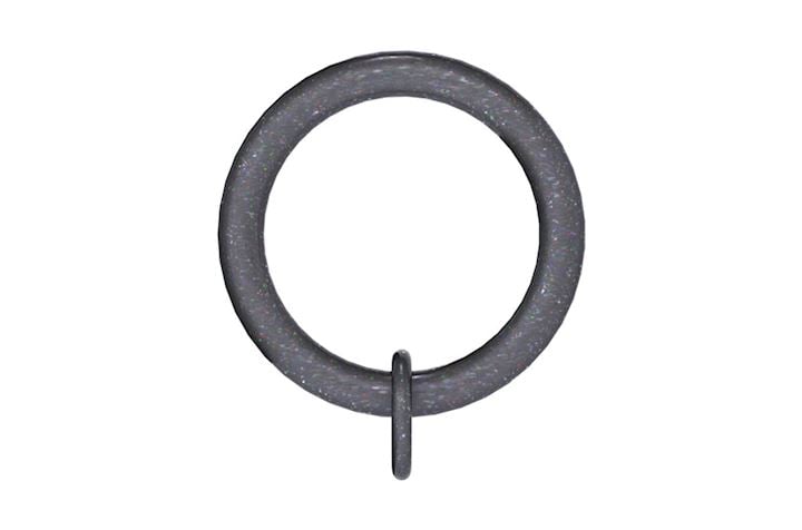 Hallis Arc 25mm Gunmetal Rings