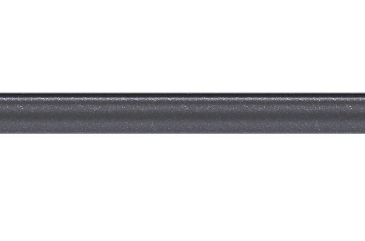 Hallis Arc 25mm Gunmetal Pole Only