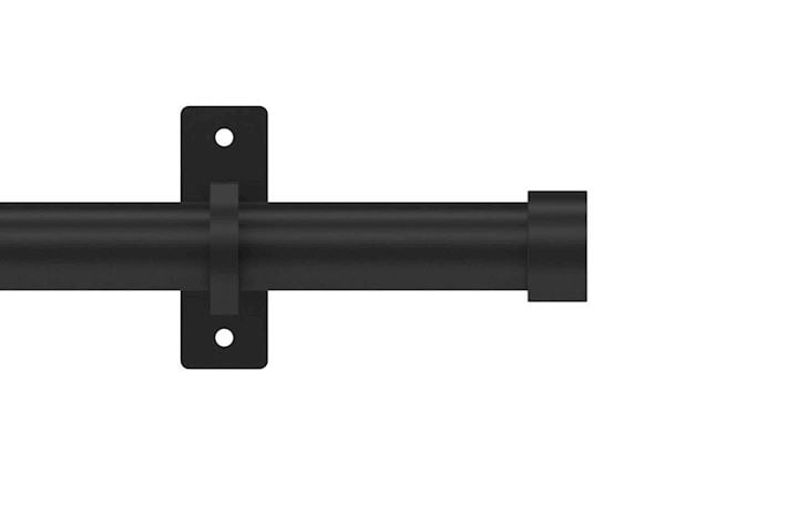 Hallis Arc 25mm Black Stud Eyelet Pole