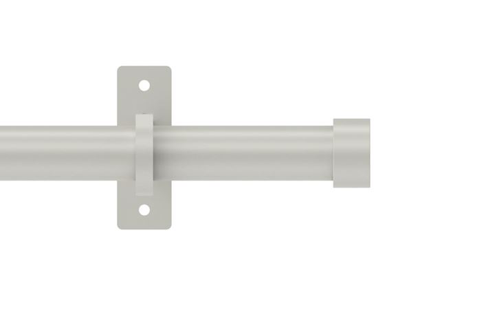 Hallis Arc 25mm Warm Grey Stud Eyelet Pole