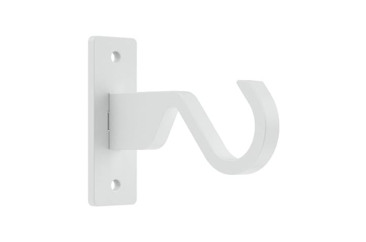 Hallis Arc 25mm China White Bracket