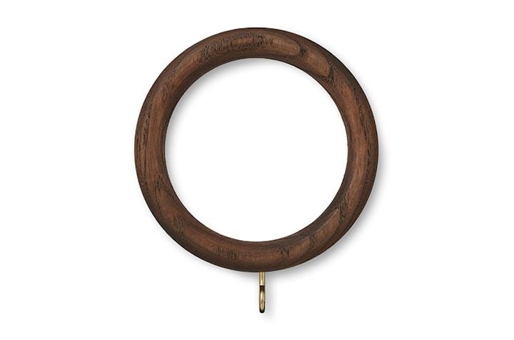 Hallis Eden 45mm Cocoa Wooden Rings