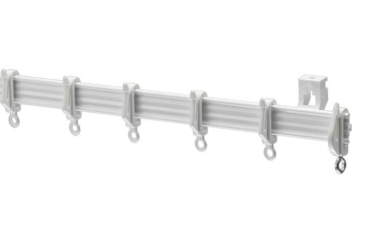 Harrison Drape White Aluminium Curtain Track