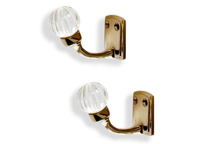 Laura Ashley Vivien Antique Brass Tieback Hook