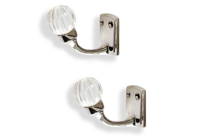 Laura Ashley Vivien Chrome Tieback Hook