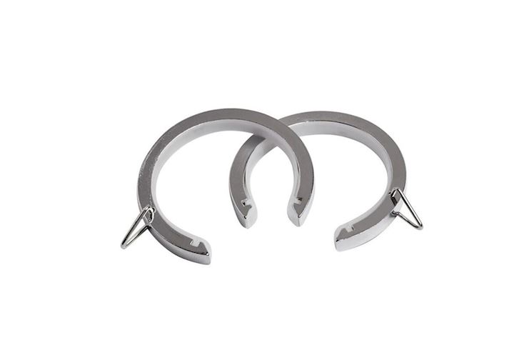 Speedy 35mm Passing Rings Chrome
