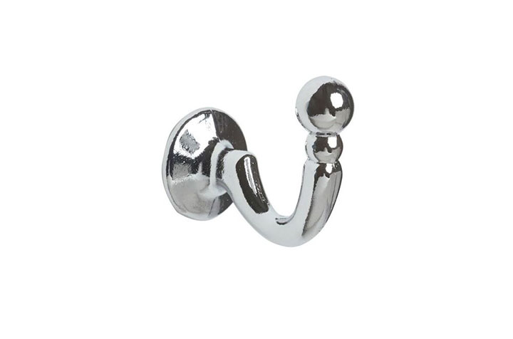 Palma Tie Back Hooks Chrome