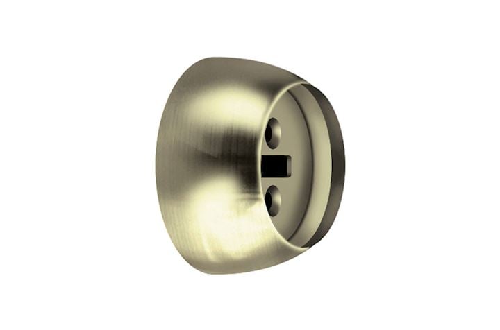 Rolls 35mm Neo Recess Bracket Spun Brass