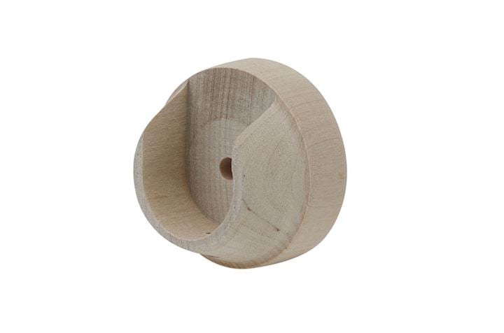 Rolls 28mm Unfinished Wooden Recess Brackets