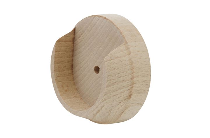 Rolls 50mm Unfinished Wooden Recess Bracket