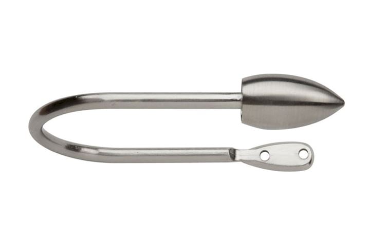 Rolls Neo Bullet Stainless Steel Curtain Holdbacks