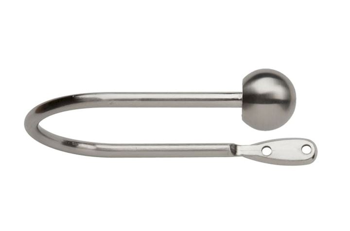 Rolls Neo Ball Stainless Steel Curtain Holdbacks