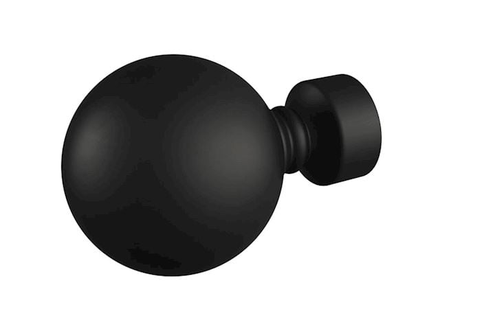 Rothley Eclipse 25mm Ball Finial Black