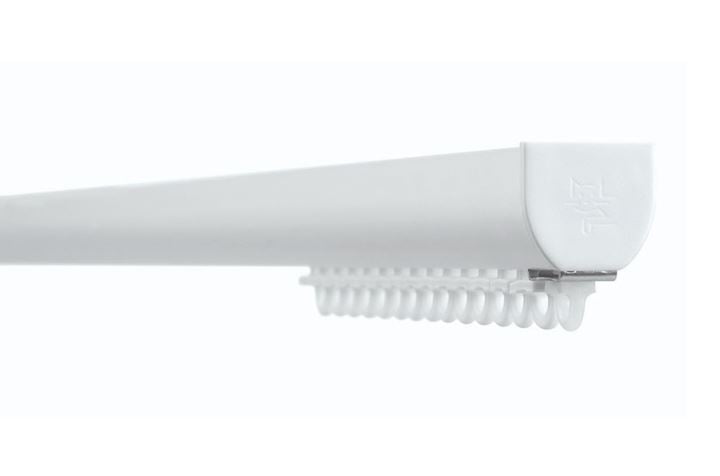 Silent Gliss 6840 Uncorded Aluminium White Curtain Track