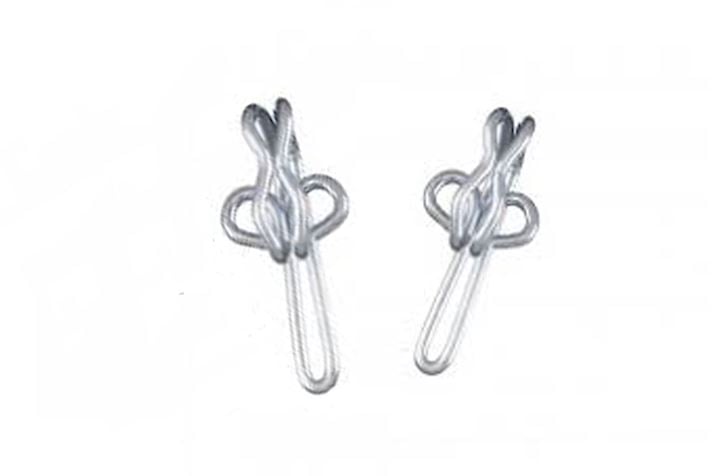 Curtain Hooks Zinc