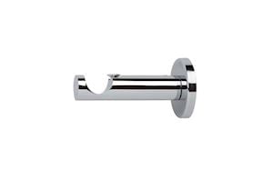 Rolls 19mm Neo Trumpet Metal Curtain Pole Chrome - Thumbnail 2