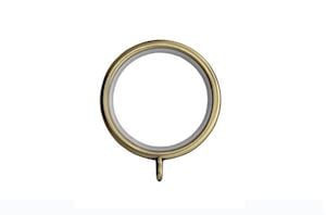 Rolls 35mm Neo Ball Metal Curtain Pole Spun Brass - Thumbnail 3