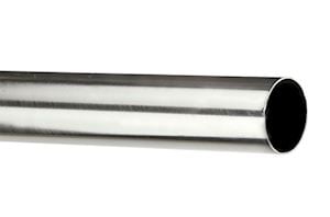 Speedy 35mm Metal Pole Satin Silver