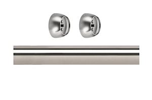 Rolls Neo 28mm Recess Pole Stainless Steel