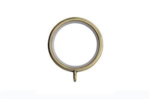 Rolls 28mm Neo Trumpet Metal Curtain Pole Spun Brass - Thumbnail 3