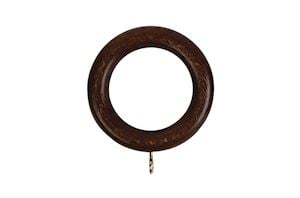 Rolls 28mm Woodline Wooden Rings Dark Oak - Thumbnail 1