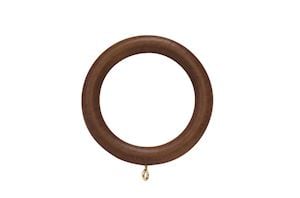 Rolls 28mm Woodline Wooden Curtain Pole Rosewood - Thumbnail 2