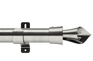 Swish 28mm Design Studio Blossomtime Satin Steel Eyelet Pole - Thumbnail 1