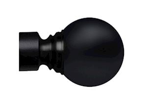 Speedy 35mm Globe Black Finial